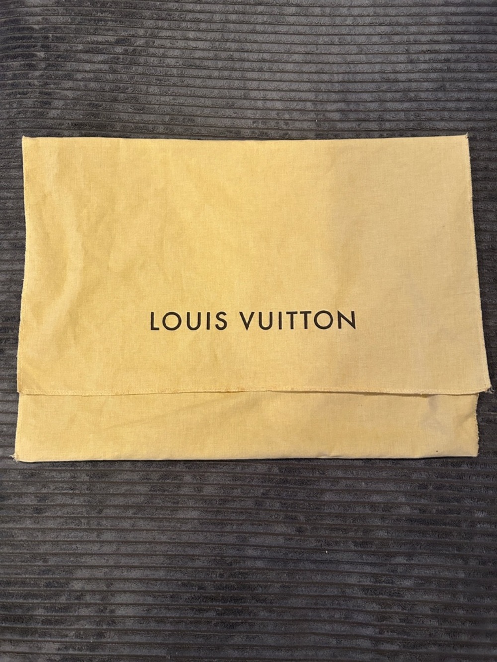 Louis Vuitton Logo Dust Bag